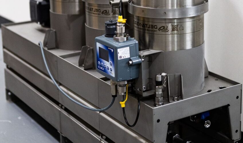 Delta-Xero filtration system with an inline contamination monitor